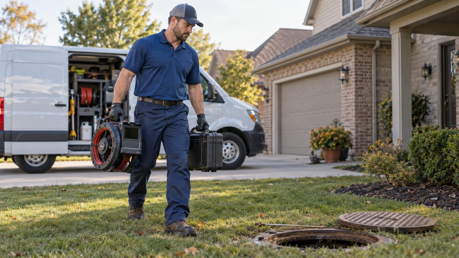 Fort Wayne Sewer Pros main sewer line work