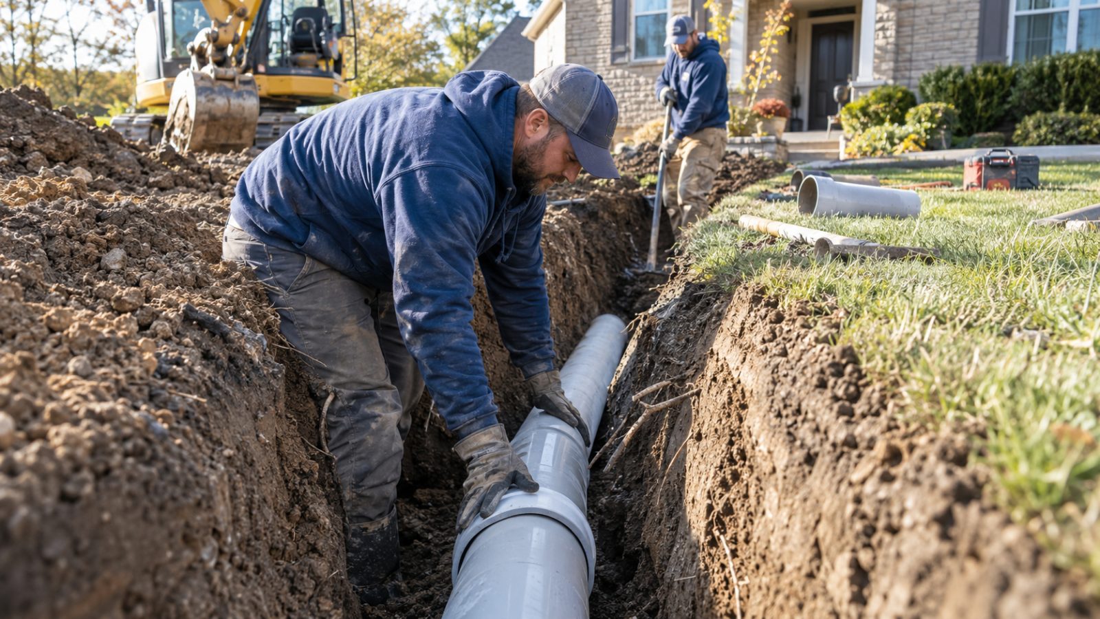 Main Sewer Line Repair